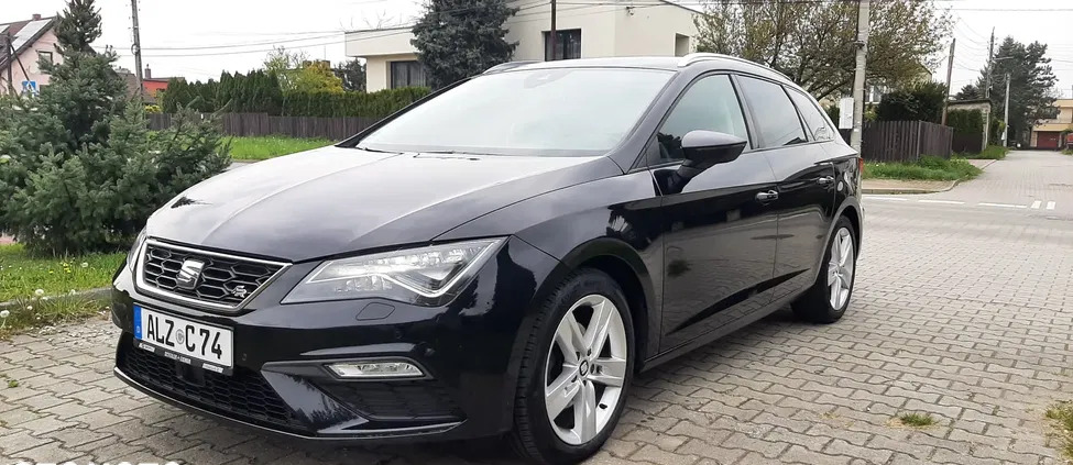 seat leon śląskie Seat Leon cena 59900 przebieg: 163200, rok produkcji 2013 z Zawichost